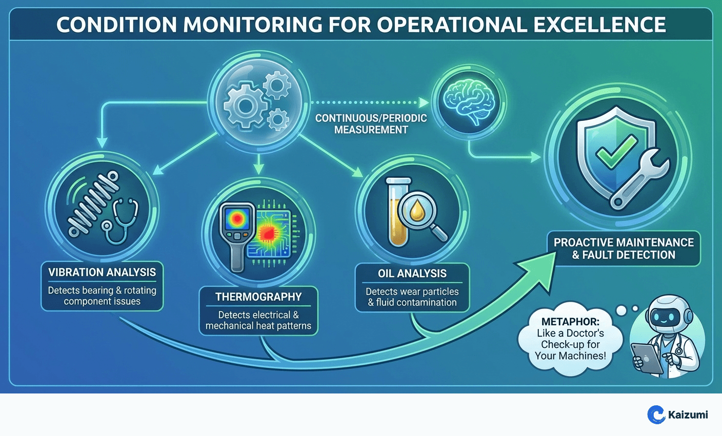 Illustration explaining Condition Monitoring
