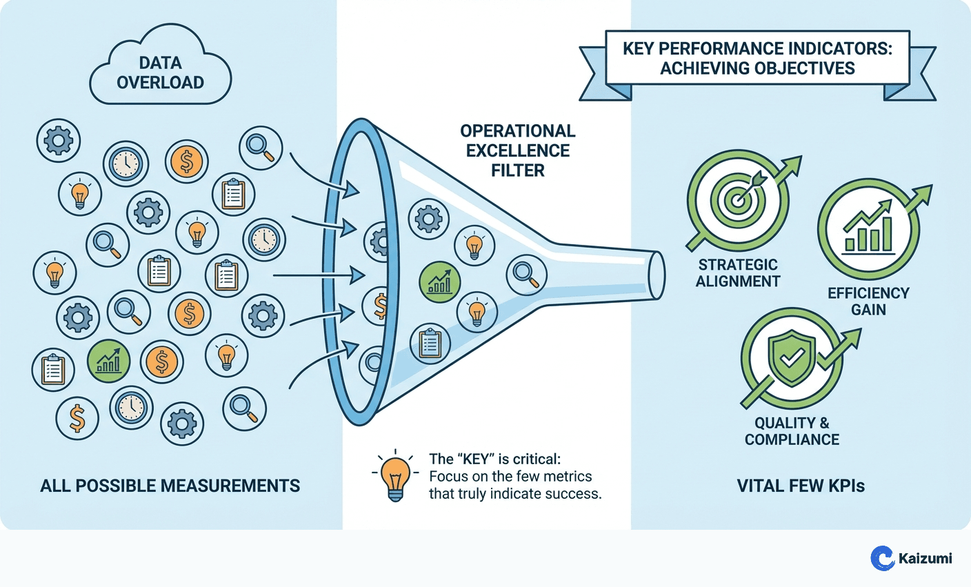 Illustration explaining KPI
