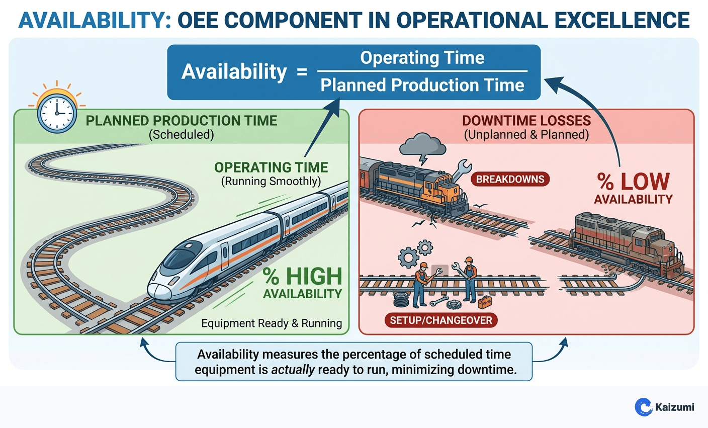 Illustration explaining Availability