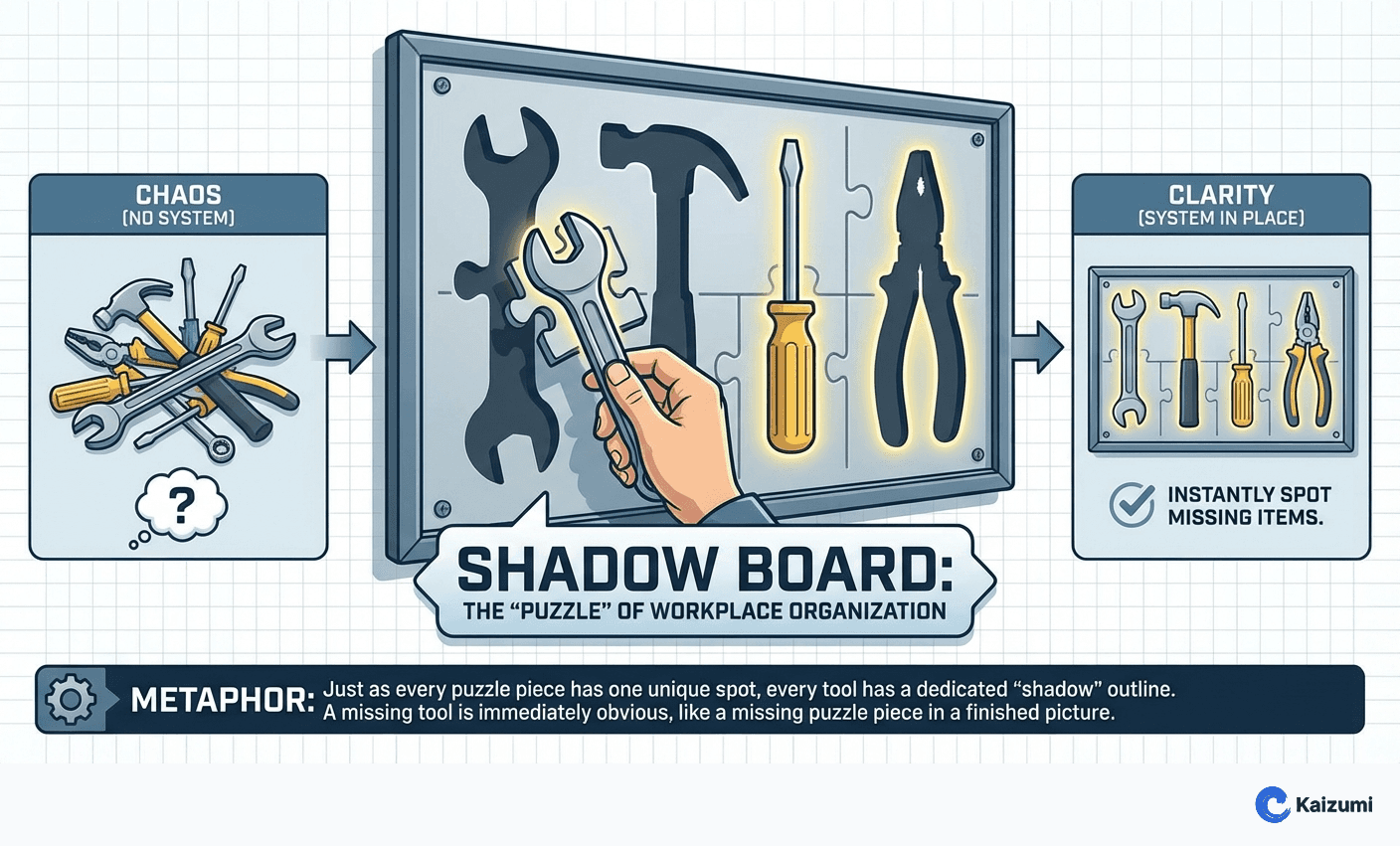 Illustration explaining Shadow Board