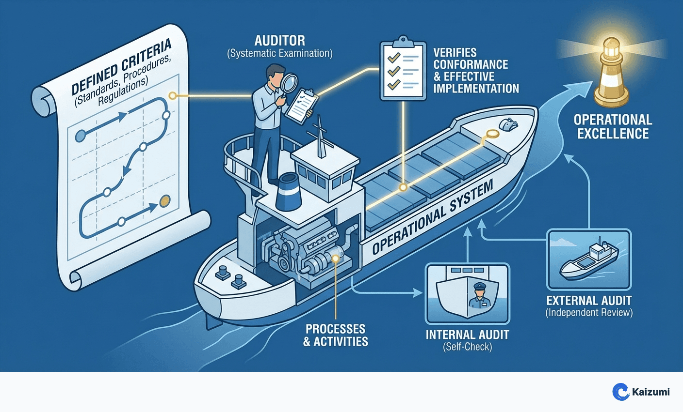 Illustration explaining Audit