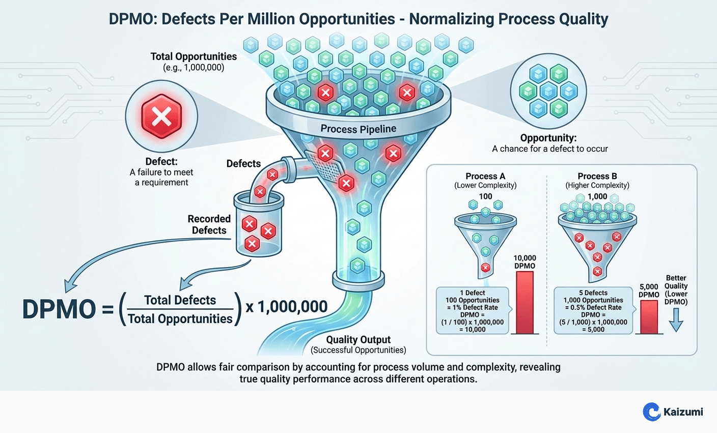 Illustration explaining DPMO